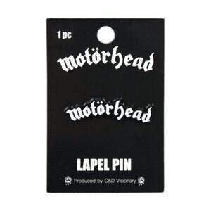 Motorhead Enamel Pin - 70s 80s 90s Speed Metal Rock Music Band Apparel Gift NWT